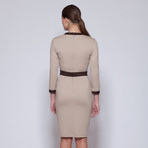 Maiden Dress // Taupe/Brown (S)