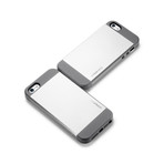 iPhone 5 Case Slim Armor // Satin Silver
