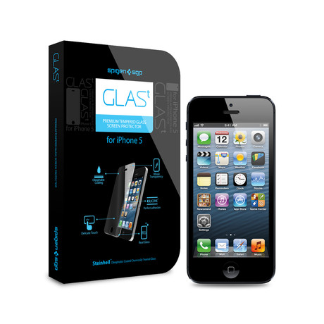 iPhone 5 Screen Protector w/ Premium GLAS.t
