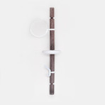 Clip Tree SOLO // Walnut & White (Mirror)