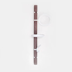 Clip Tree SOLO // Walnut & White (Mirror)