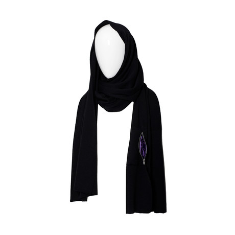 Hood Scarf // Black