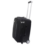 Hybrid 20” Expandable Wheeled Carry-On // Black (Black)