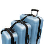 Freedom 3pc Lightweight Spinning/Rolling Travel Collection (Blue)