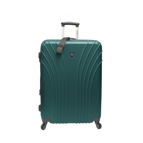 Traveler’s Choice 28" Lightweight Spinner Luggage (Green)
