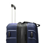 Traveler’s Choice 28" Lightweight Spinner Luggage (Navy)