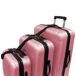 Freedom 3pc Lightweight Spinning/Rolling Travel Collection (Pink)