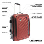 Hybrid 20” Expandable Wheeled Carry-On // Burnt Orange