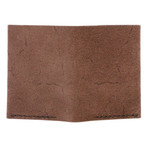 Suede Slim Wallet // Brown 