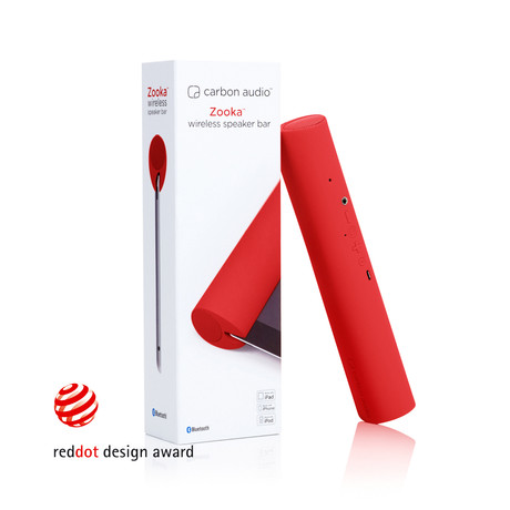 Wireless Speaker for iPad // Red