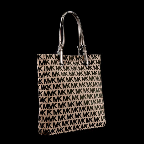 Signature Jacquard Jet Set Tote // Beige, Black, Gunmetal