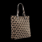 Signature Jacquard Jet Set Tote // Beige, Black, Gunmetal