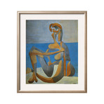 Baigneuse Assise au Bord de la Mer, c.1930