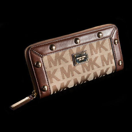 Delancy ZA Continental Wallet // Mocha