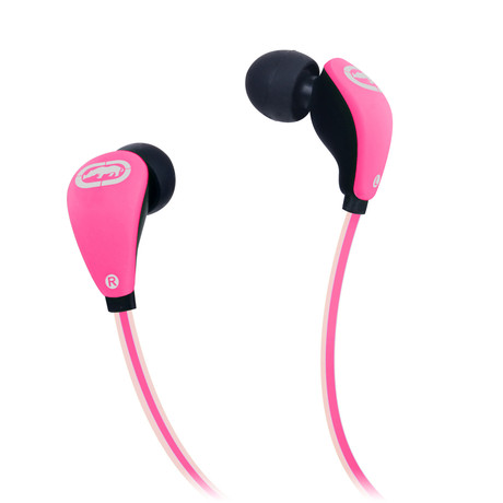Ecko Glow Ear Bud // Pink
