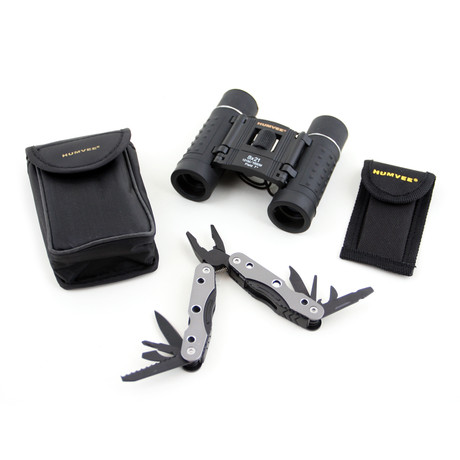 Humvee Multi-Plier + Binocular Set