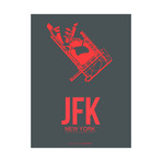 JFK New York Poster (Gray)
