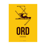 ORD Chicago Poster (Yellow)