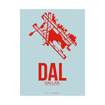 DAL Dallas Poster (Light Gray)