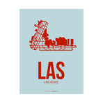 LAS Las Vegas Poster (Brown)