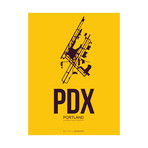 PDX Portland Poster (Orange)