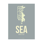 SEA Seattle Poster (Blue)