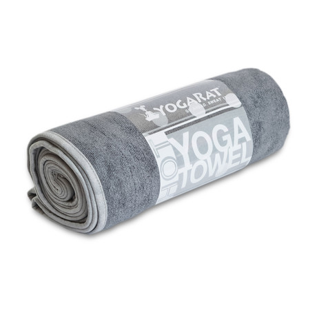 Hot Yoga Towel // Charcoal + Ash