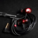 A00 Malleus In-Ear Headphones // Iron (Iron (red))