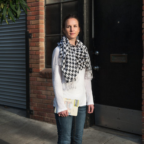 Houndstooth Pashmina (Black + White)