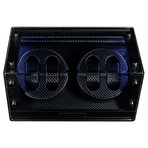 Monolith Collection Watch Winder // Dual, Carbon Fiber