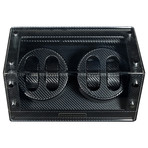 Monolith Collection Watch Winder // Dual, Carbon Fiber
