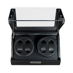 Monolith Collection Watch Winder // Dual, Carbon Fiber