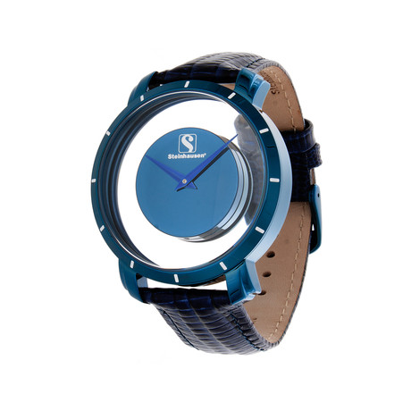 Men's Atlantis II Watch // Blue Leather