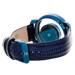 Men's Atlantis II Watch // Blue Leather