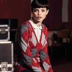 Lindsay Cardigan // Red (XS)