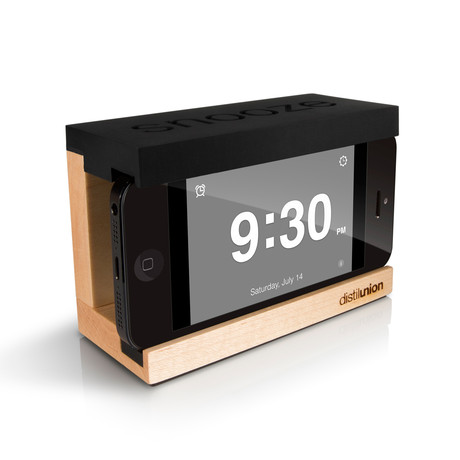 Snooze // Maple + Black