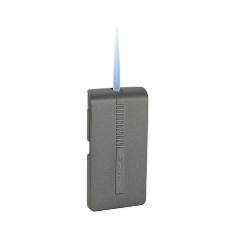 Lotus Contour Torch Lighter // Grey Sheen  (Grey Sparkling)