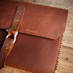 No. 510 iPad Sheath w/ Buckle (Vintage Brown)