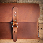 No. 510 iPad Sheath w/ Buckle (Vintage Brown)