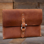 No. 510 iPad Sheath w/ Buckle (Vintage Brown)