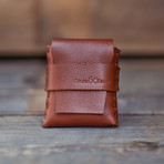 No. 1111 Limited Square MicroWallet (Tan)