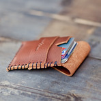 No. 1011 Limited MicroWallet w/ Cover (Tan)