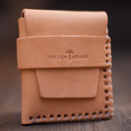 No. 710 MicroWallet w/ Cover (Vintage Brown)