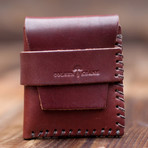 No. 710 MicroWallet w/ Cover (Vintage Brown)