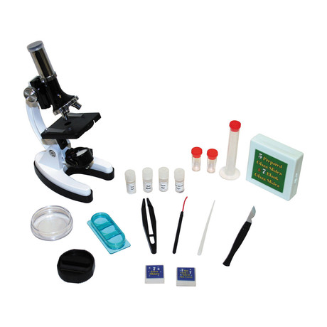 900x Magnifying Entry Level Microscope w/ 28-Piece Kit