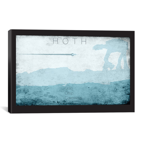 Star Wars Print // Hoth (26"L x 18"H)