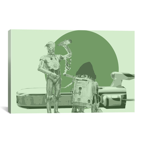 Star Wars Print // Droid (26"L x 18"H)