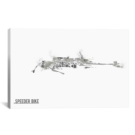 Star Wars Print // Speeder Bike (26"L x 18"H)