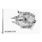 Star Wars Print // Millennium Falcon (26"L x 18"H)