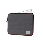 Fleet MacBook Pro Sleeve // Black, Grey Stripe (13")